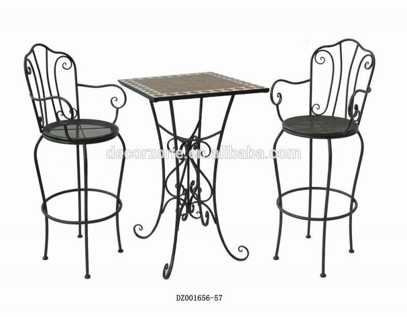 安い屋外金属バー テーブル と椅子セット で良い価格-金属製家具セット問屋・仕入れ・卸・卸売り