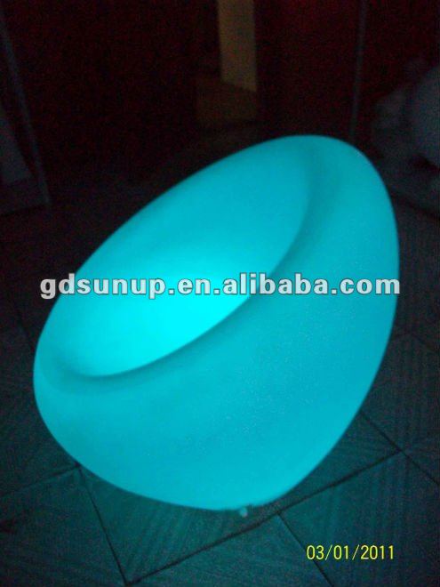 ナイトクラブの家具/バーの家具を導いた/ledソファ( kdp- es006)-プラスチック家具セット問屋・仕入れ・卸・卸売り