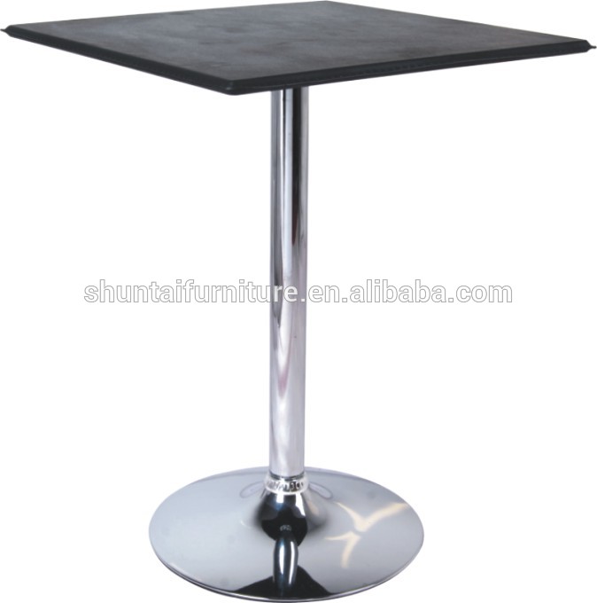 安いポータブルミニ近代的な革正方形/丸棒のテーブル-バーテーブル問屋・仕入れ・卸・卸売り