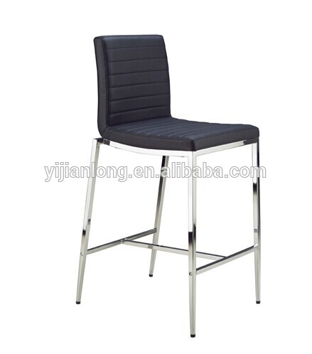 エレガントな革のyjl高いバーの椅子-金属製椅子問屋・仕入れ・卸・卸売り