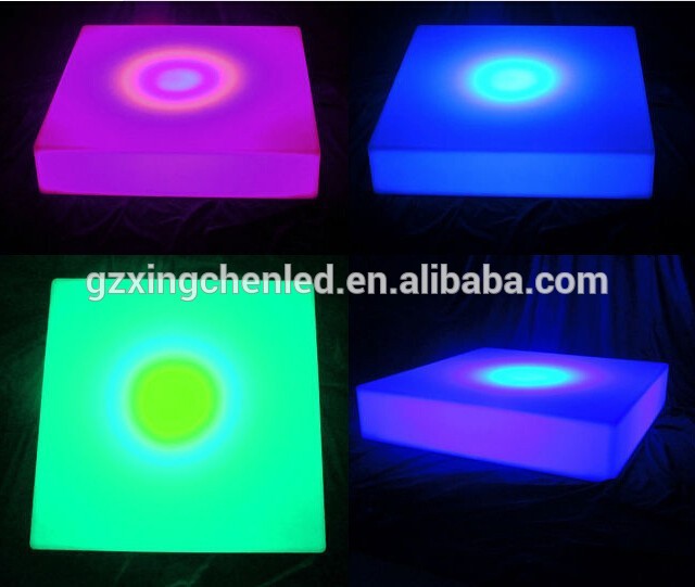 新しいワイヤレスリモコンledのダンスフロア/充電式ledのためのダンスフロアdj/バークラブ-バー家具セット問屋・仕入れ・卸・卸売り