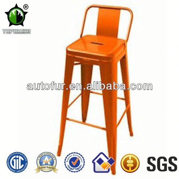 オレンジアンティークなデザインは、 腰痛と金属フレームの椅子-アンティーク椅子問屋・仕入れ・卸・卸売り