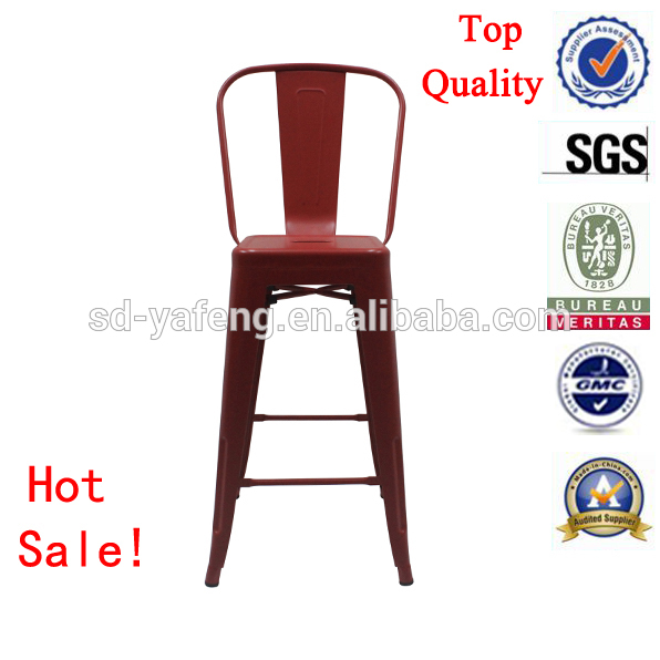 人気の高バッククラシック使用商業金属バースツール高椅子-その他アンティーク家具問屋・仕入れ・卸・卸売り