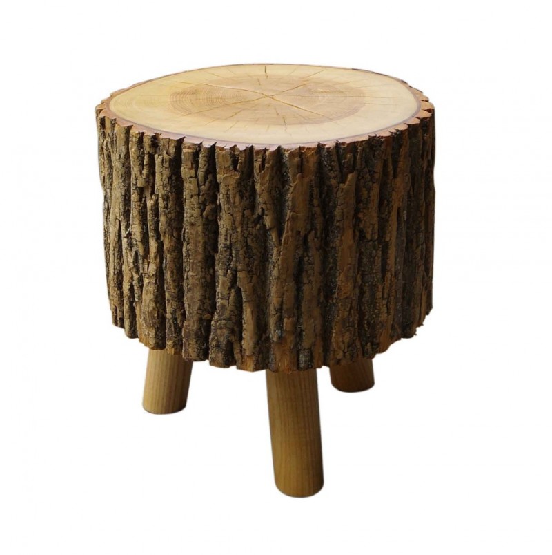 創造的な北アメリカアッシュウッドツリーロッドの椅子バックせずに短い3脚-木製椅子問屋・仕入れ・卸・卸売り