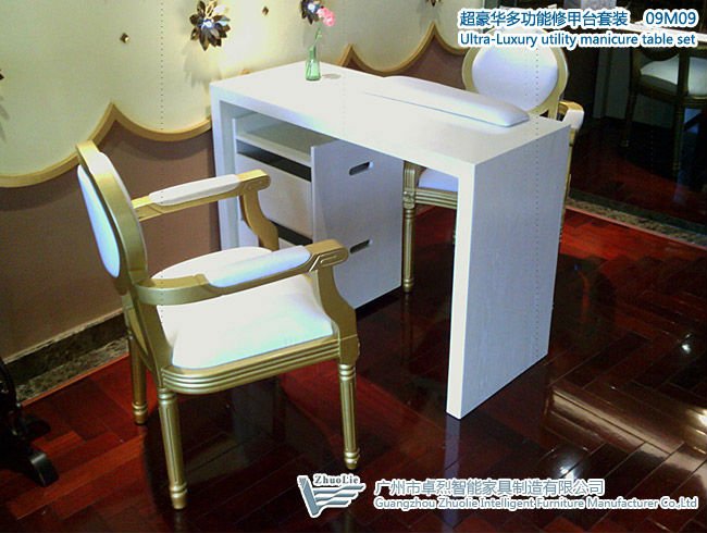 マニキュアテーブルネイルサロン超高級家具( 09m09)-ネイル用テーブル問屋・仕入れ・卸・卸売り