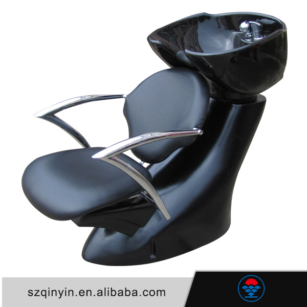 最新デザインの黒髪洗うシャンプーの椅子のファイバーグラス製のベース-シャンプー用チェア問屋・仕入れ・卸・卸売り