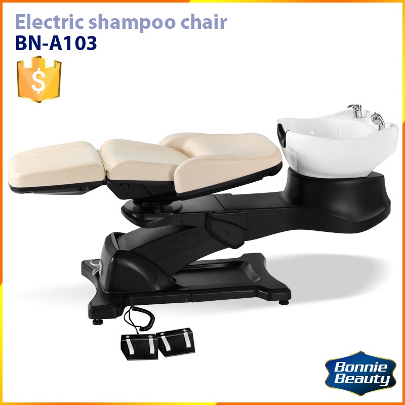 BN-A103高級電動シャンプーベッドマッサージシャンプー椅子サロン洗髪椅子サロン家具機器-シャンプー用チェア問屋・仕入れ・卸・卸売り