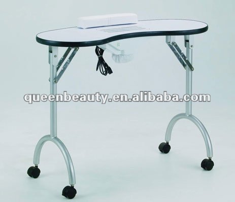 ネイルマニキュアテーブルkc-1005b集塵機付-金属製テーブル問屋・仕入れ・卸・卸売り