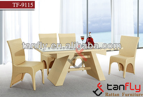Tf-9115プラスチック屋外の椅子とテーブル-屋外用テーブル問屋・仕入れ・卸・卸売り