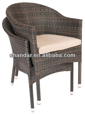 アルミフレームチェアpolyrattanch-s2籐の椅子、 籐の椅子とテーブル、 弾丸の籐の椅子-ガーデンチェア問屋・仕入れ・卸・卸売り