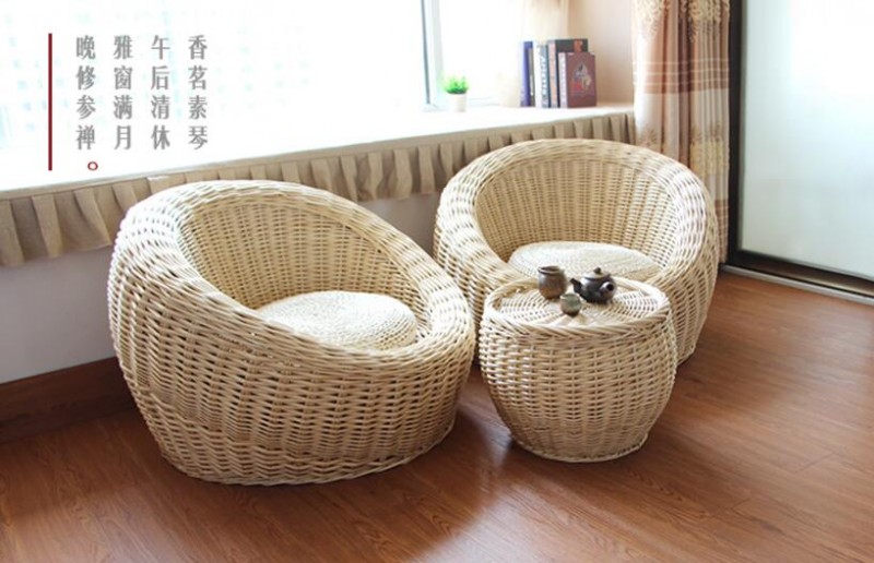 新しい現代の籐屋外用家具-ガーデンセット問屋・仕入れ・卸・卸売り