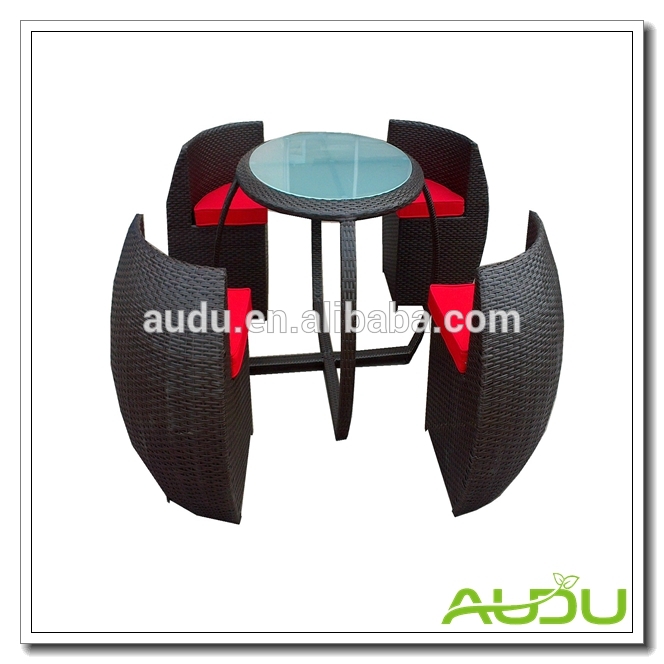 auduテーブルの椅子、 ラウンドテーブルと椅子、 省スペーステーブルチェア-ガーデンセット問屋・仕入れ・卸・卸売り