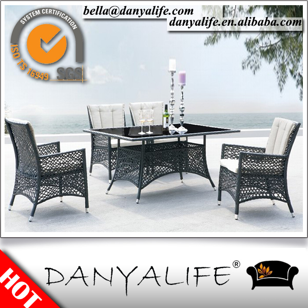 Dyds- d5436danyalifeデラックスヴィラポリ籐裏庭の調度品-ガーデンセット問屋・仕入れ・卸・卸売り