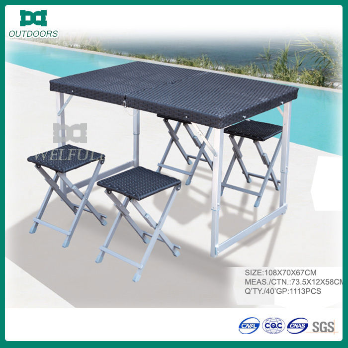 ビーチのテーブルと椅子のセット/ビーチテーブル-折り畳み式テーブル問屋・仕入れ・卸・卸売り