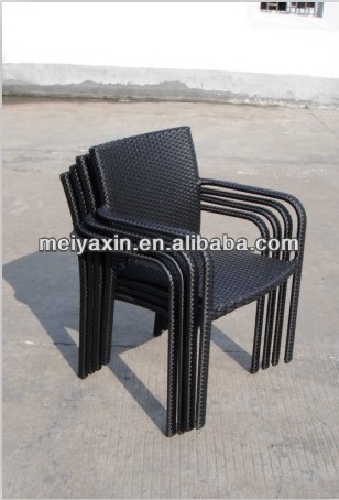 の藤のアルミニウムスタッカブル椅子を使用-ガーデンチェア問屋・仕入れ・卸・卸売り