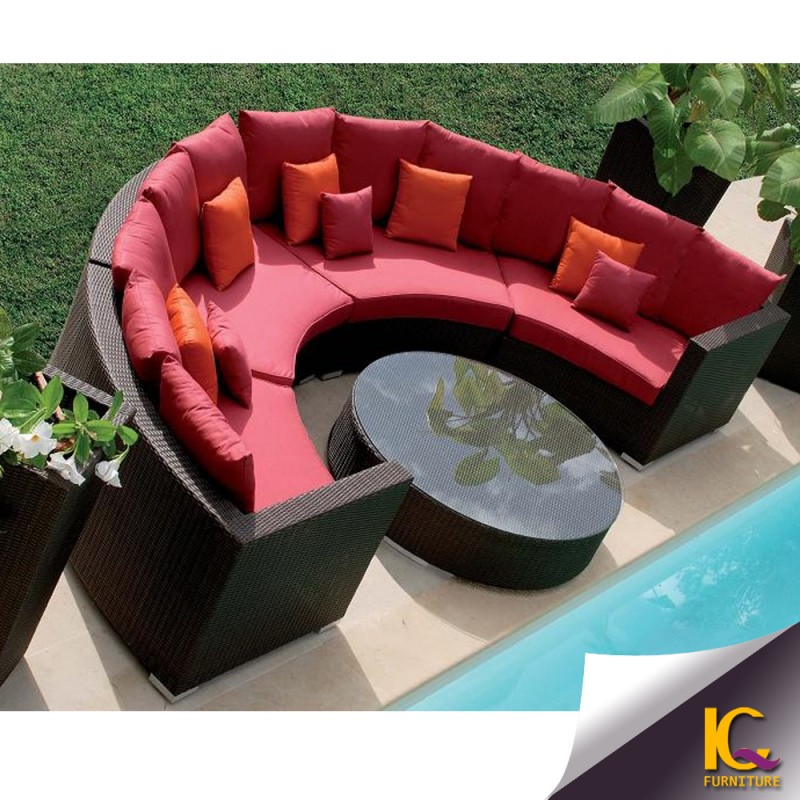 2016熱い販売屋外用家具ガーデン デザイン現代の ソファ セット上の プロモーション-ガーデンソファー問屋・仕入れ・卸・卸売り