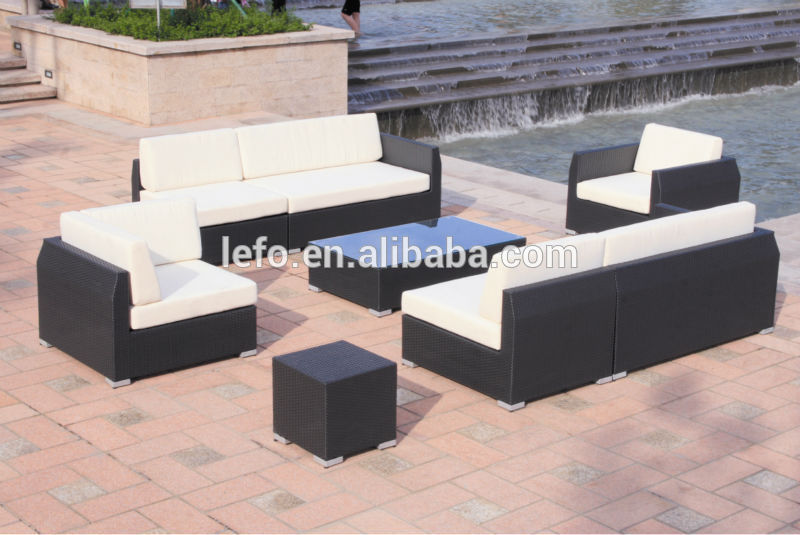 新しい籐家具ガーデンソファセットLF-S193-ガーデンソファー問屋・仕入れ・卸・卸売り