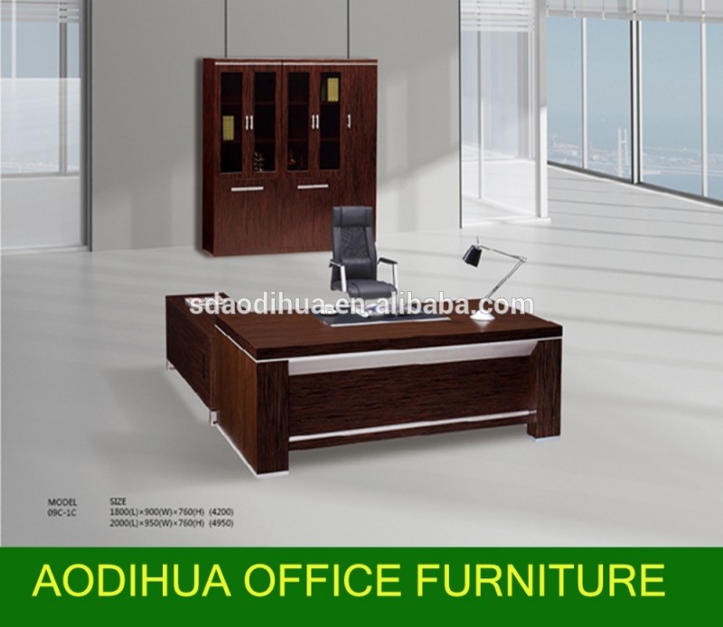 新しいarrivelの事務局の机のための設計ボス09c-1c別の色で-木製テーブル問屋・仕入れ・卸・卸売り