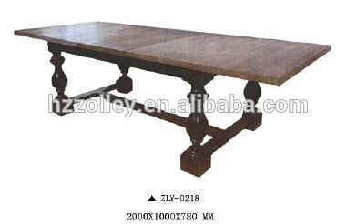 新しいデザイン2015中国ダイニングレストランで使用されるテーブルチェアセット-木製テーブル問屋・仕入れ・卸・卸売り