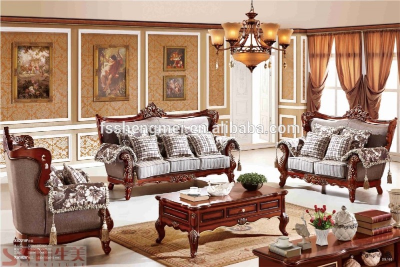 中国のリビングルームのソファセットドバイ革のソファの家具-リビング用ソファ問屋・仕入れ・卸・卸売り