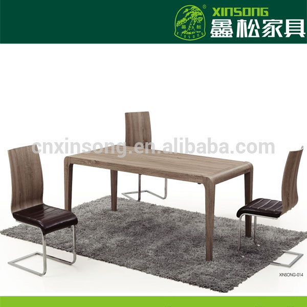 新しい近代的なmdf3d2014年紙のダイニングテーブル-木製テーブル問屋・仕入れ・卸・卸売り