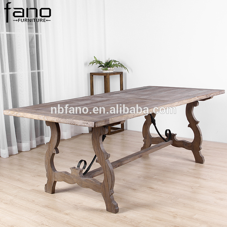 ヴィンテージ家具再生木材テーブル古典的なダイニングテーブル木材-木製テーブル問屋・仕入れ・卸・卸売り