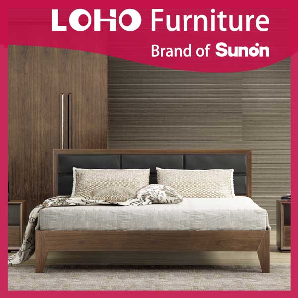 ファッション トップ最新の木製ベッド デザイン用寝室セット から loho家具-問屋・仕入れ・卸・卸売り