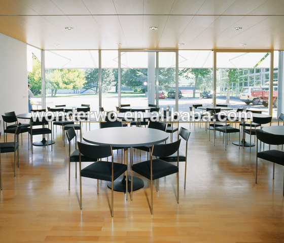シンプルなデザインの正方形の普及した現代のレストランの椅子テーブル-木製テーブル問屋・仕入れ・卸・卸売り