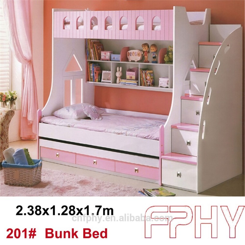 modern子の売れ筋2015fphyスマート子供家具キッズベッドルームセット木製二段ベッド-ベッド問屋・仕入れ・卸・卸売り