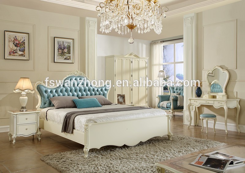 ラグジュアリー王室フレンチバロックロココスタイル王/クイーンサイズのベッド新しい寝室の家具2016-ベッド問屋・仕入れ・卸・卸売り