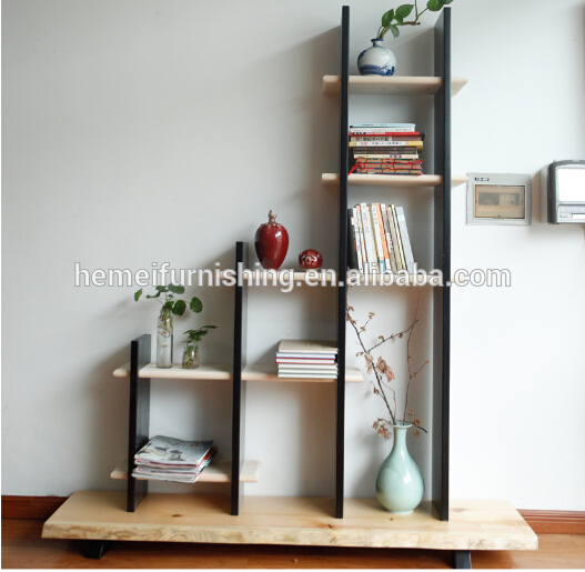 ヒノキ木材本棚/カスタマイズされたbookshelve-その他木製家具問屋・仕入れ・卸・卸売り