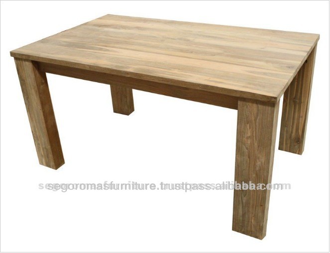 高品質のLuxioの旧式な固体チークの木のダイニングテーブル-木製テーブル問屋・仕入れ・卸・卸売り