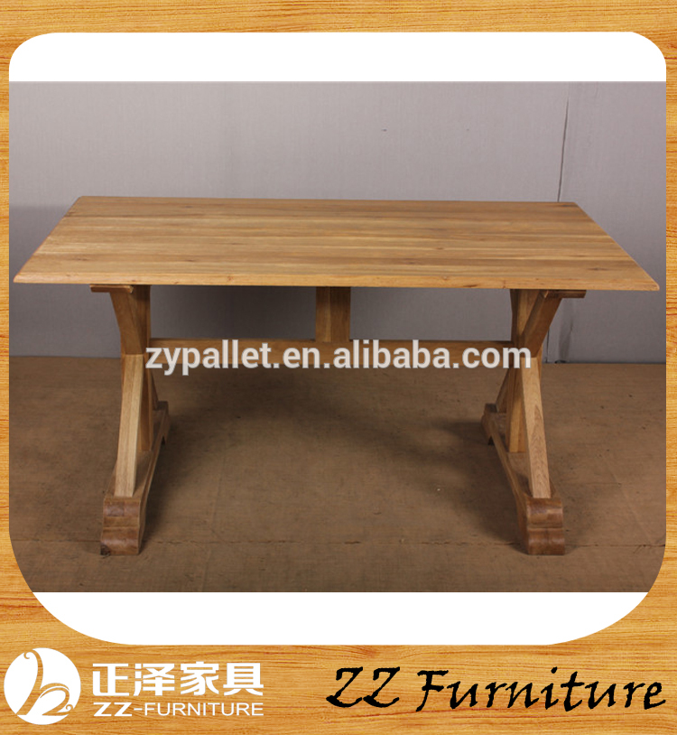 ヴィンテージ木製正方形のダイニングテーブル-木製テーブル問屋・仕入れ・卸・卸売り