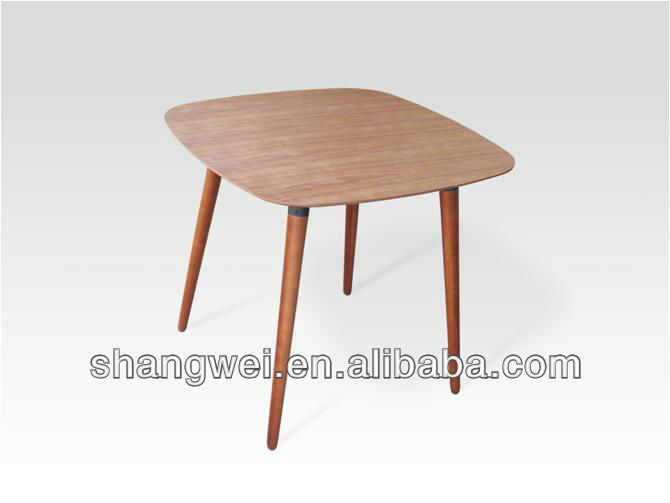 小さな楕円形の木mdf台湾カフェダイニングテーブル-木製テーブル問屋・仕入れ・卸・卸売り