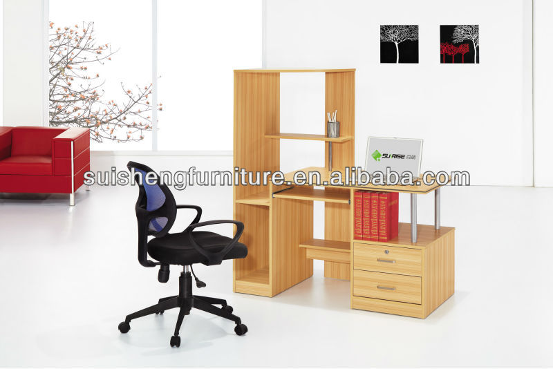 現代的な新しいスタイルのデザインオフィスや自宅のコンピュータテーブル/デスク-木製テーブル問屋・仕入れ・卸・卸売り