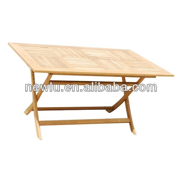 fscチーク材の正方形折り畳み式のテーブル-折り畳み式テーブル問屋・仕入れ・卸・卸売り