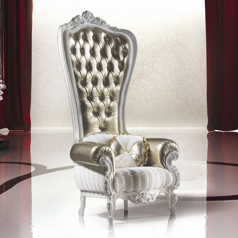 の豪華なウェディングthroneの椅子、 フレンチスタイルの王座の椅子ハイバック、 結婚式の王位の椅子-リビング用ソファ問屋・仕入れ・卸・卸売り