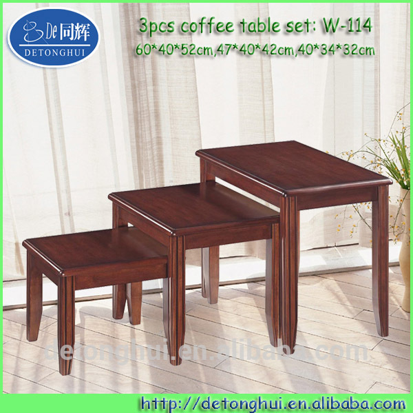 新しいデザインの家庭用家具木製テーブル入れ子エンド( w- 114#)-木製テーブル問屋・仕入れ・卸・卸売り