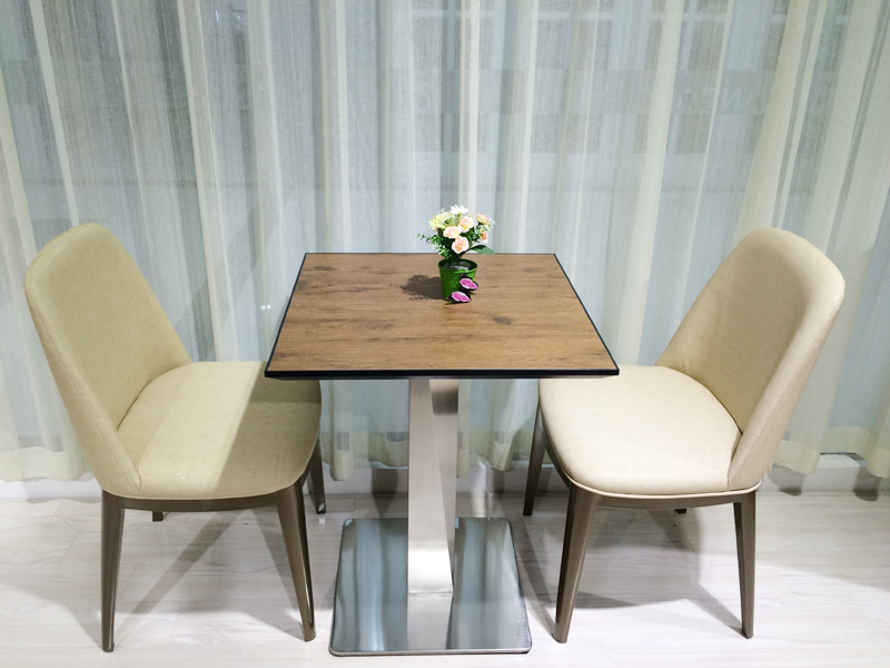 ファストフードレストランの設備テーブルと椅子設計( ga- ts003)-木製テーブル問屋・仕入れ・卸・卸売り