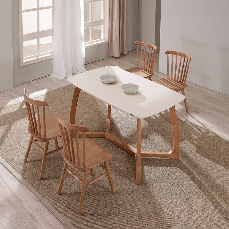 北欧家具デザインウィンザー椅子スカンジナビアダイニングテーブル-木製テーブル問屋・仕入れ・卸・卸売り