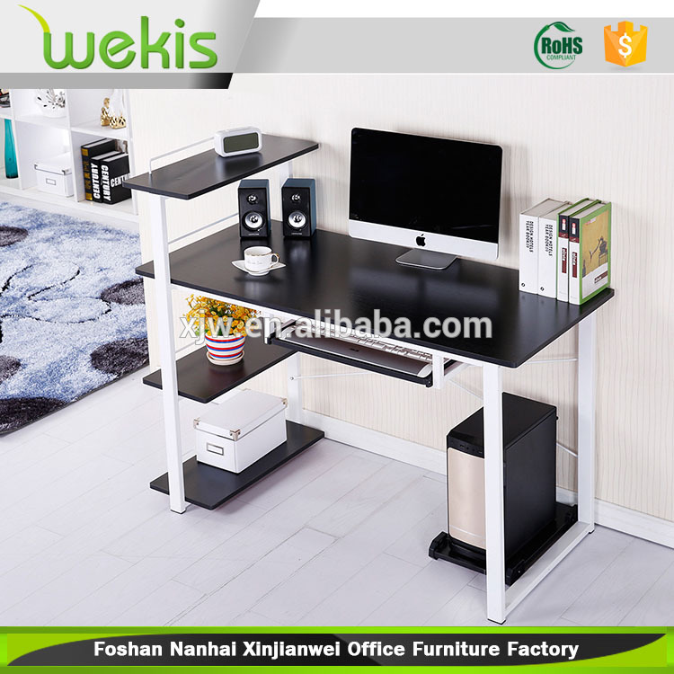 最も人気のあるオフィス家具のmdfオフィスのコンピュータのテーブルモデルとの価格-木製テーブル問屋・仕入れ・卸・卸売り