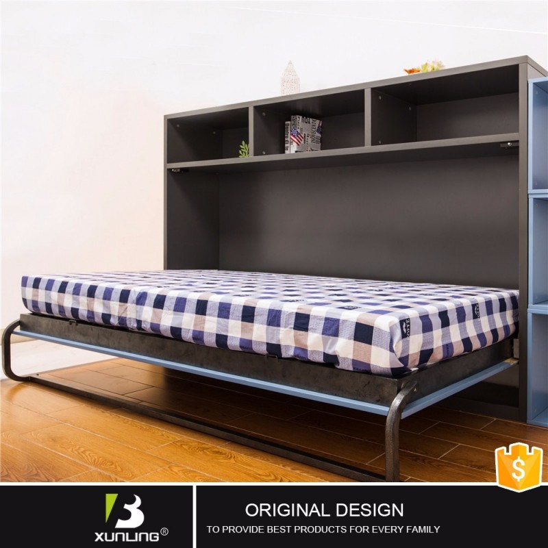 省スペース革新的なベッドで食器棚カスタム木材二段ベッド-ベッド問屋・仕入れ・卸・卸売り