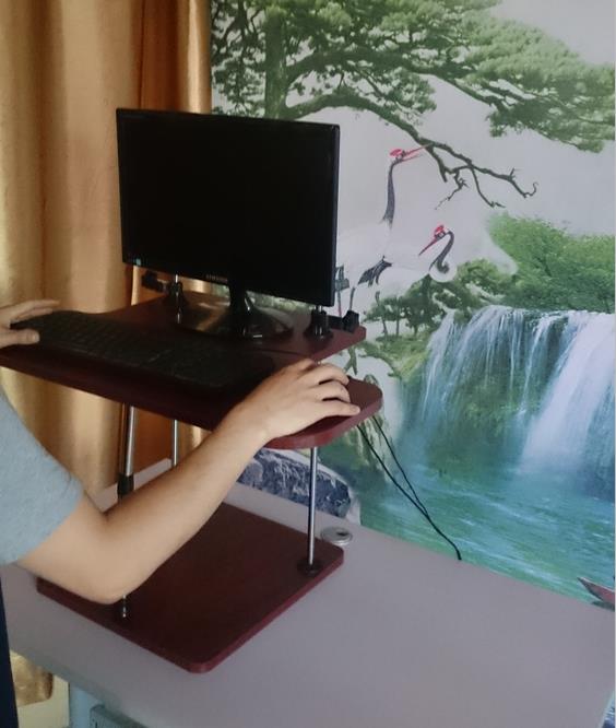 最低価格の高さ調節可能なオフィススタンドアップデスクKZ-1-折り畳み式テーブル問屋・仕入れ・卸・卸売り