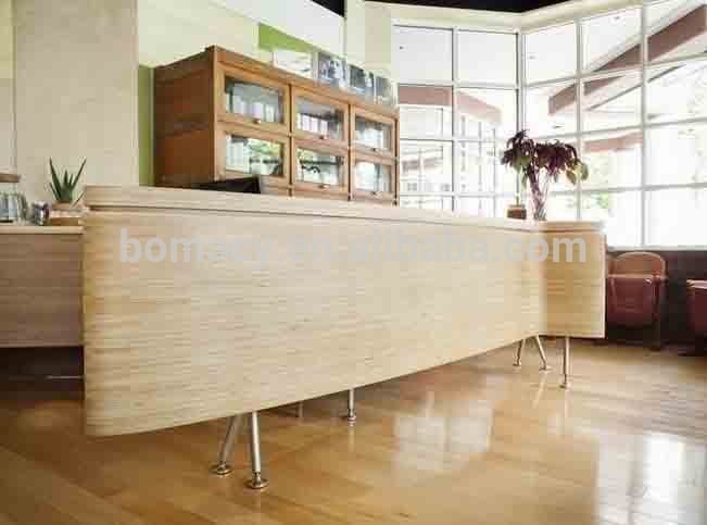 最新の近代的な木製のレセプションデスク2015/ホテルのフロントデスク-木製テーブル問屋・仕入れ・卸・卸売り
