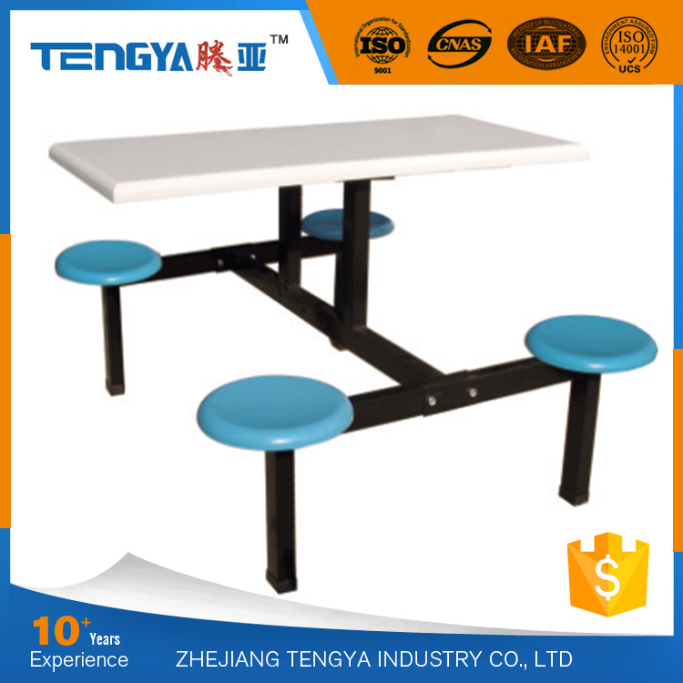tengya学校ちゃちなレストランのダイニングテーブルと椅子4脚-木製テーブル問屋・仕入れ・卸・卸売り