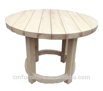 ヨーロッパスタイル木製ラウンドdiningtable #6522-木製テーブル問屋・仕入れ・卸・卸売り