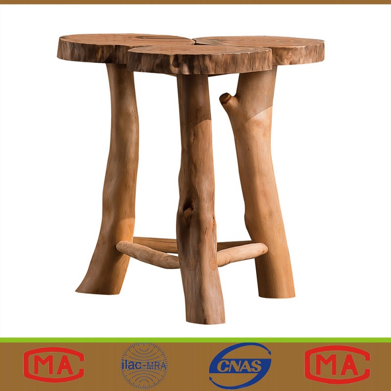ユニークなナチュラルスタイル三ラウンドデザインsoid木材コーヒーサイドテーブル-木製テーブル問屋・仕入れ・卸・卸売り