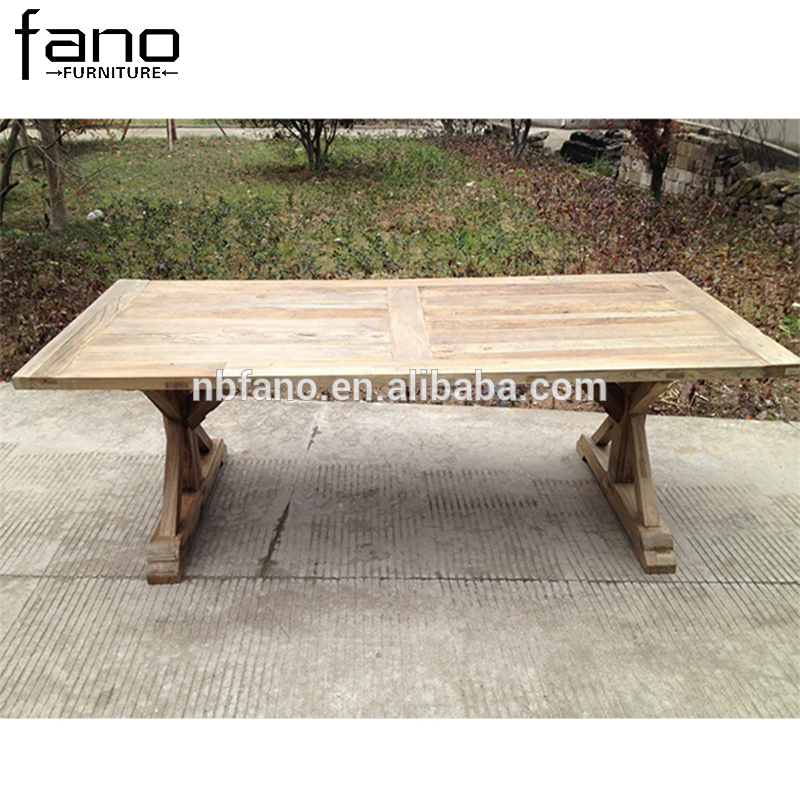 フランスの家具素朴なダイニングテーブル埋め立て木材テーブル-木製テーブル問屋・仕入れ・卸・卸売り