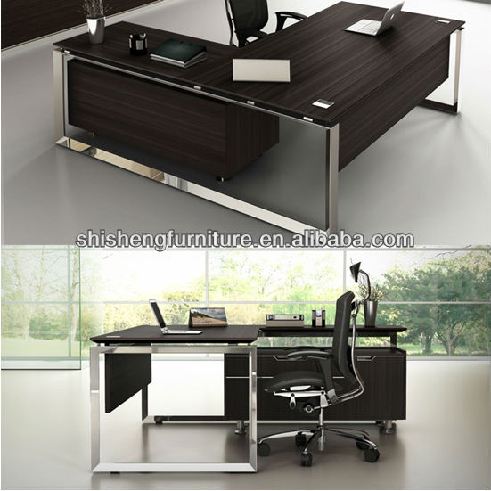 現代のファッションの最新賜るオフィスの机-木製テーブル問屋・仕入れ・卸・卸売り