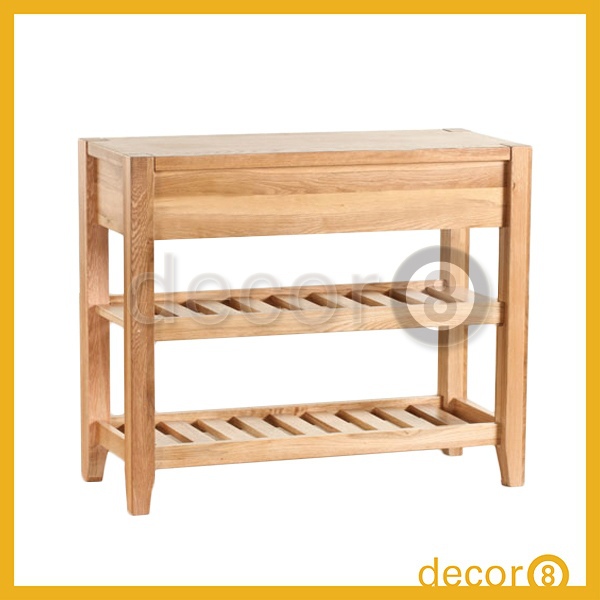 古典的な固体オーク木製収納キャビネットとコンソールテーブル-木製テーブル問屋・仕入れ・卸・卸売り